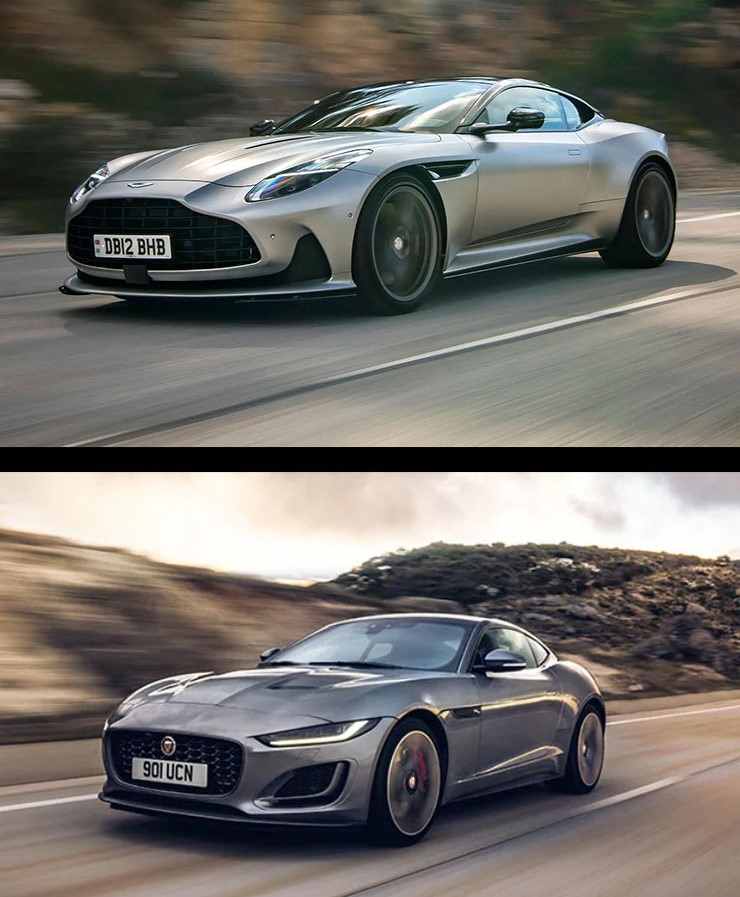 Aston Martin e Jaguar