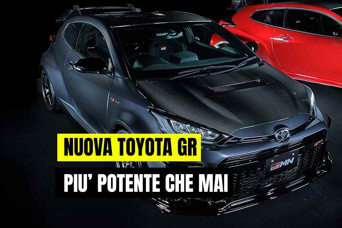 Nuova Toyota GR