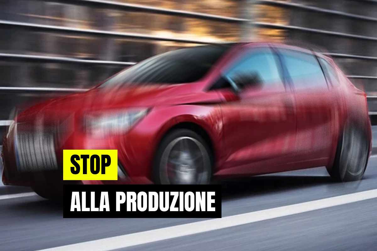 stop alla produzione