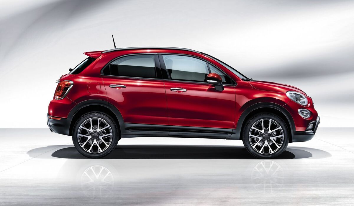 addio fiat 500 x